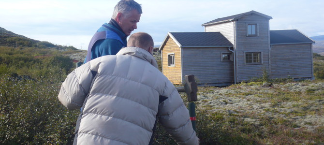 Göngustígagerð í lok sumars 19.september 2010