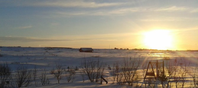 Í Kerhrauni 19. desember 2014 – verður ekki mikið fallegra