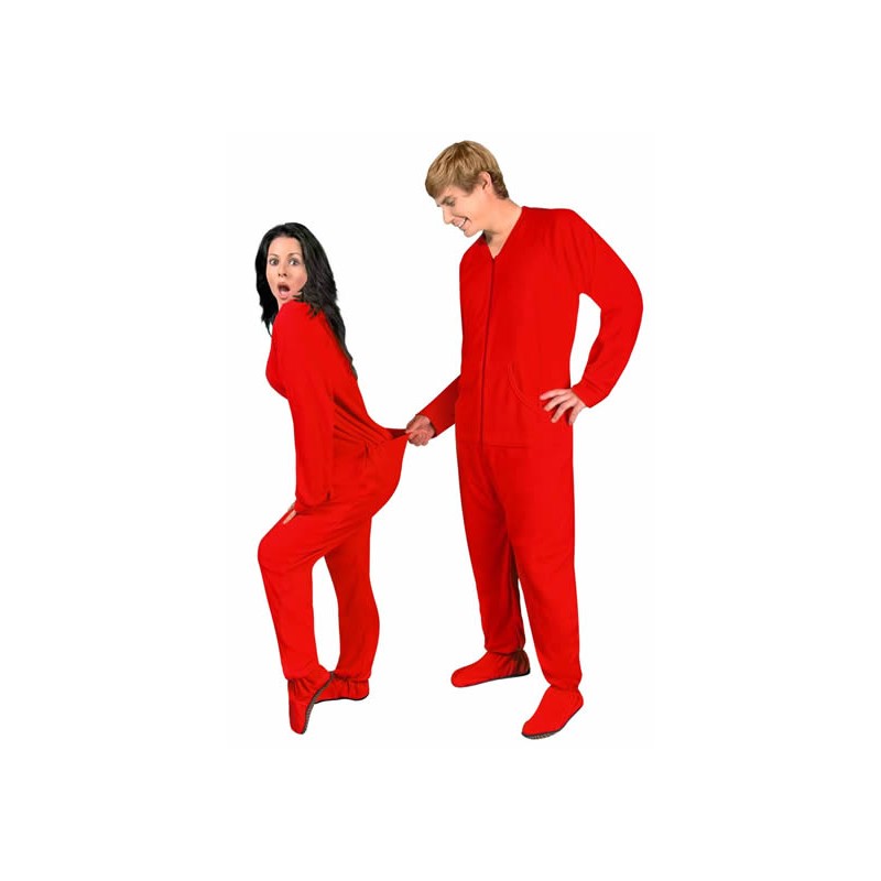 adult-fleece-onesie-pyjama-red-drop-seat