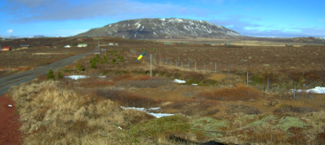 Aðalfundurinn er í dag á þessum fallega degi