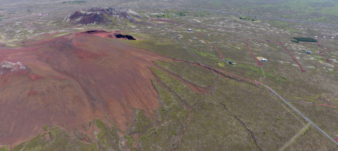 HANS er með góða yfirsýn yfir Kerhraunið