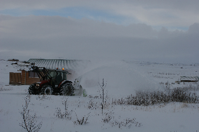 Snjómokstur 2011 – Myndir frá nr. 100